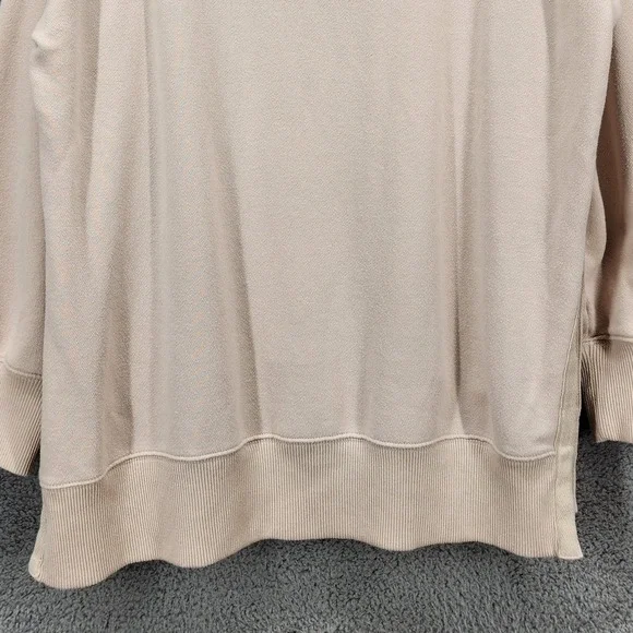 Aerie Sweatshirt‎ Medium Love Graphic Long Sleeve Casual Pullover Beige Top - Picture 9 of 14